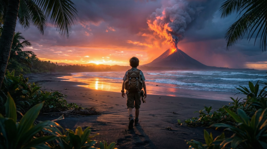 Tropical Volcano